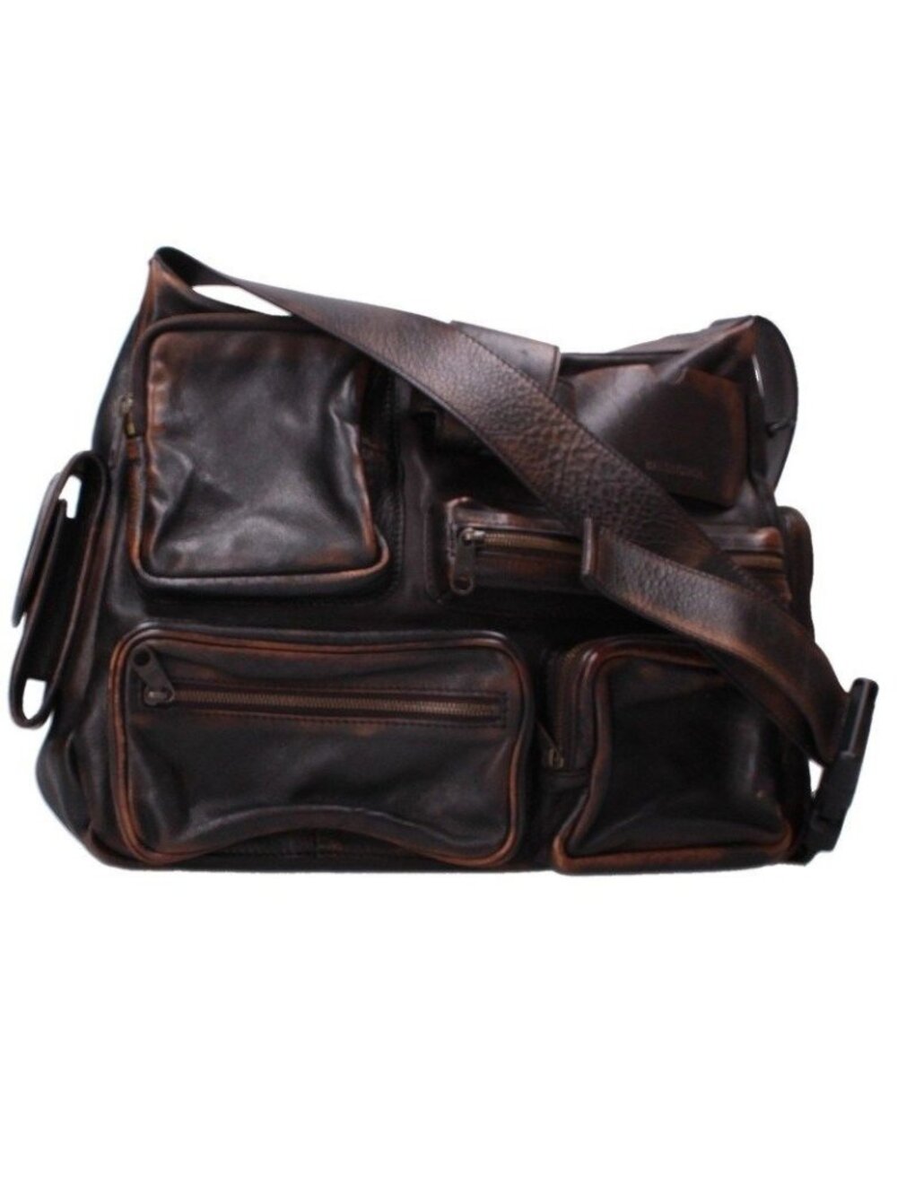 Balenciaga Busy Leather Shoulder Bag